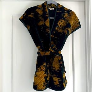 V. De. Vinster Quilted Kimono-style Vest